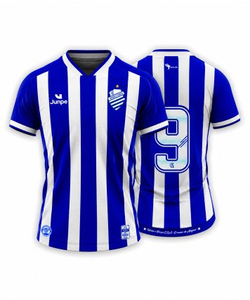 CAMISA DE JOGO CSA LISTRADA